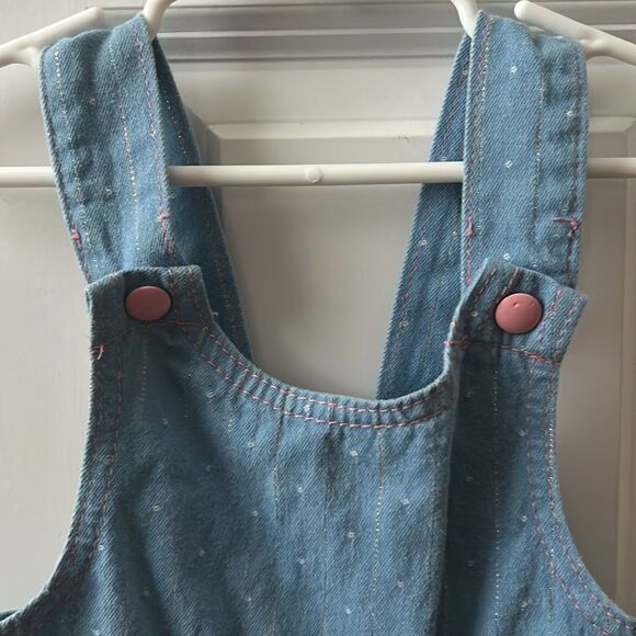 Lee Vintage Girls Denim Jumper Size 4T - Picture 3 of 5